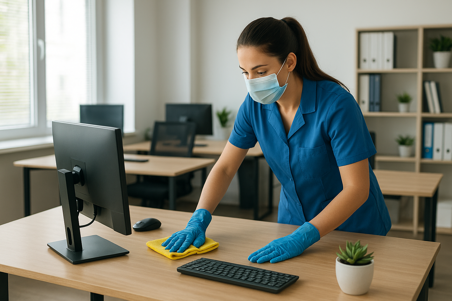 Bild zum Blogpost 3: Tipps für die Büroreinigung